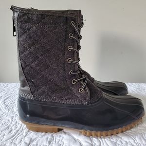 NWOT ** MADDEN GIRL Frolic Women's Quilted Top, Waterproof, Duck Boots
